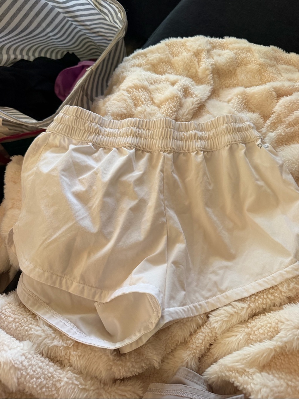 DSG White Women's Athletic Shorts